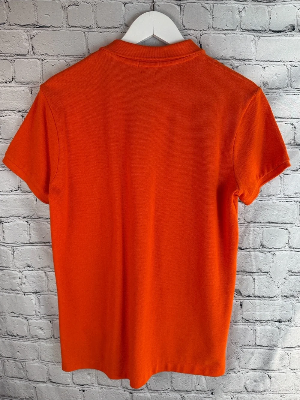 POLO RALPH LAUREN Orange Polo Shirt | Classic Prep | Golfcore | Resort Style | S